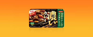 >濃いカレー 中辛